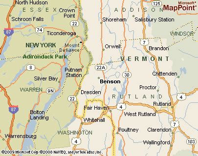 Benson VT .